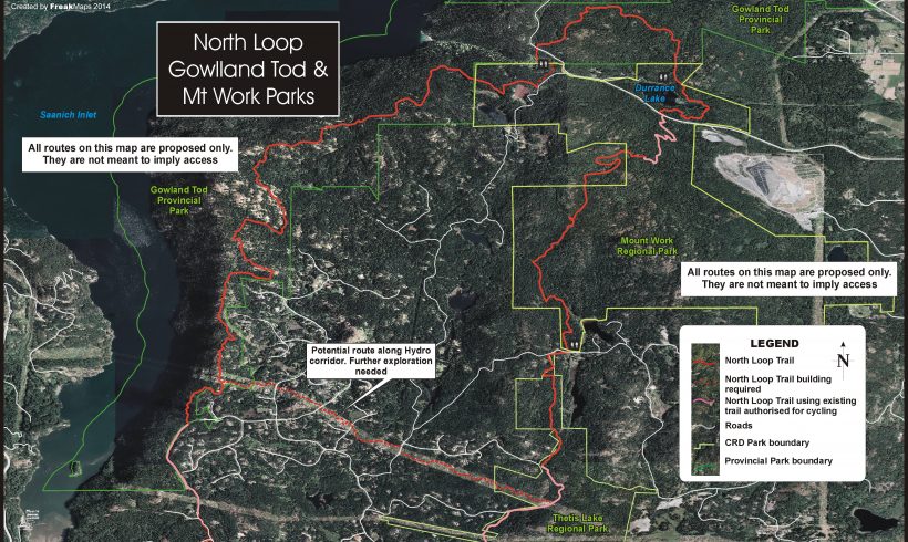 The North Loop and Gowlland Tod Provincial Park